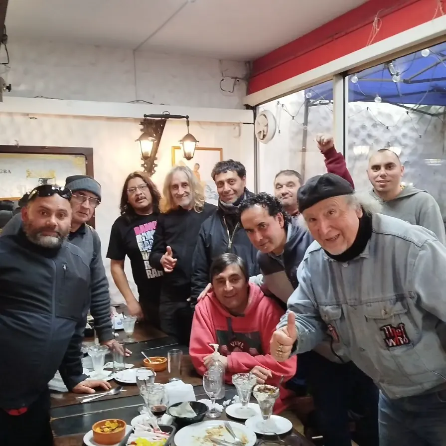 Expositores y amigos de la Vinilo Fest